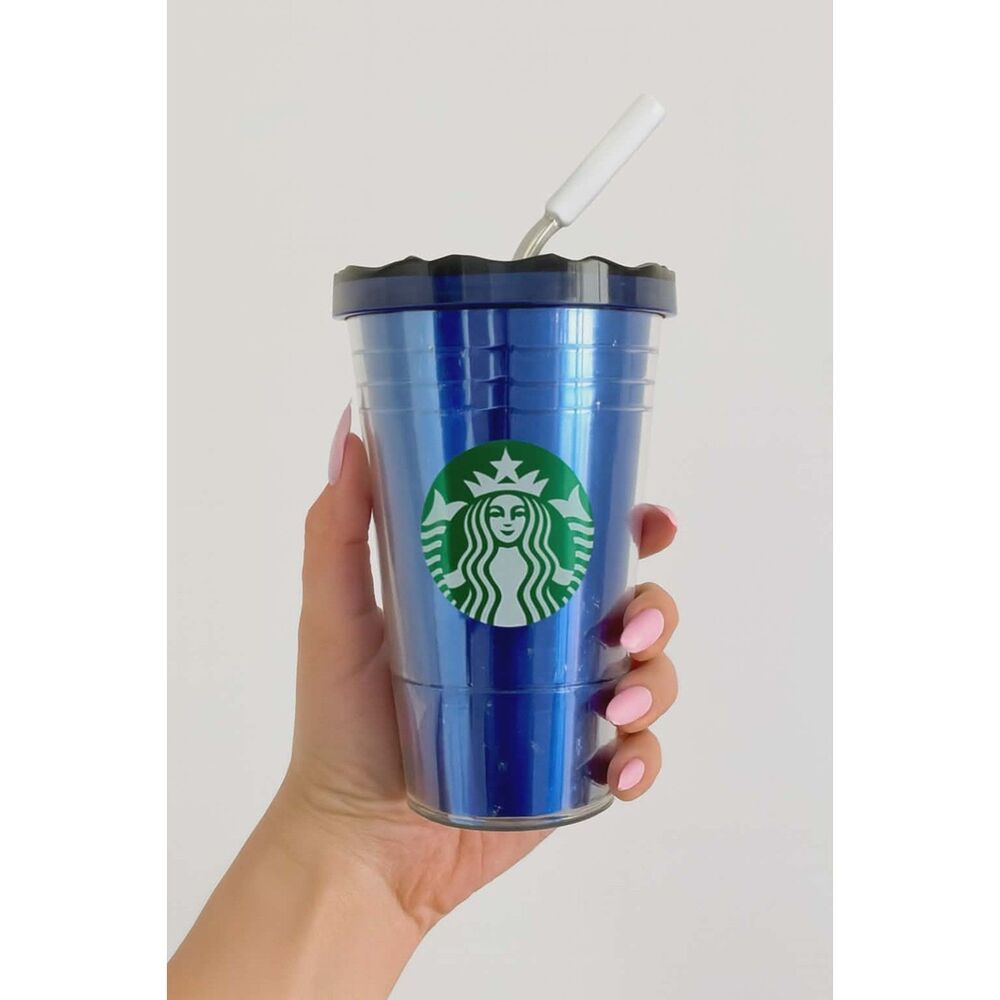 Starbucks Disneyland 60th Anniversary Cup Tumbler Travel GRANDE 2015 16 oz
